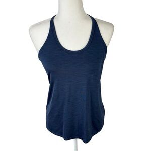 Athleta Blue Sleeveless Relaxed Tank Top Size M